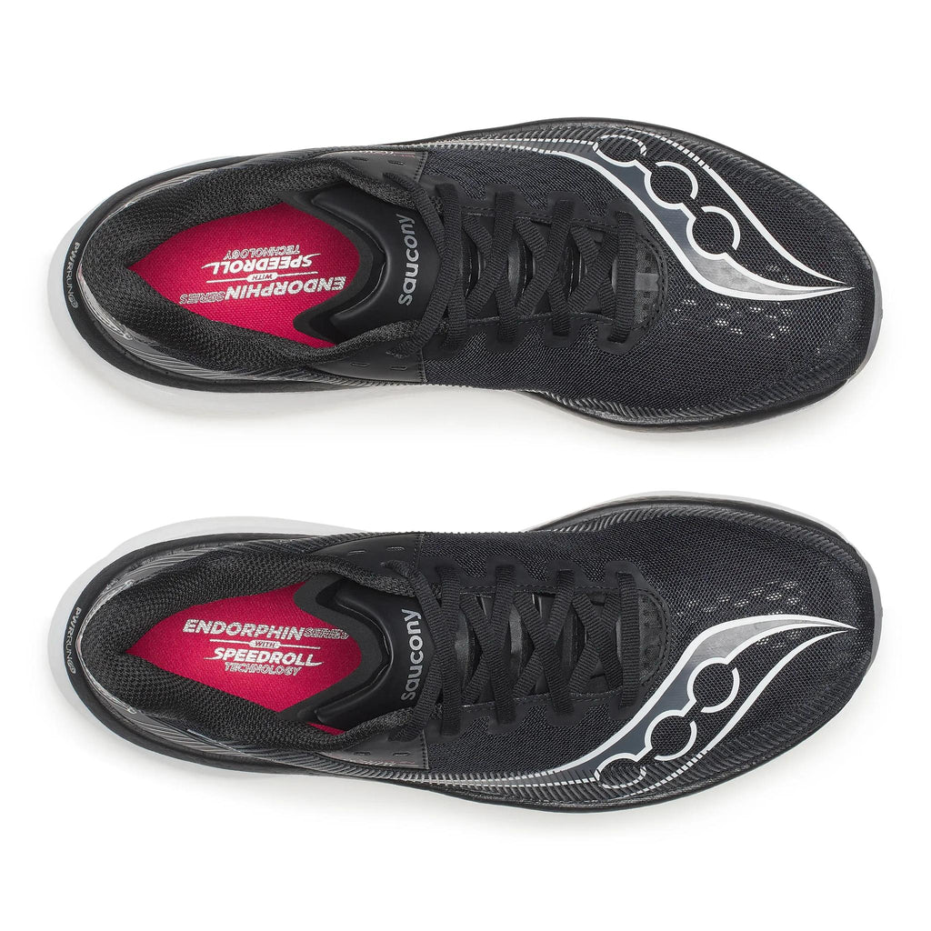 Saucony Men's Endorphin Azura 100 Black/White top