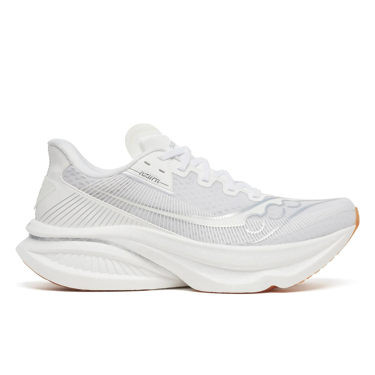 Saucony Men's Endorphin Azura 102 White/Gum lateral