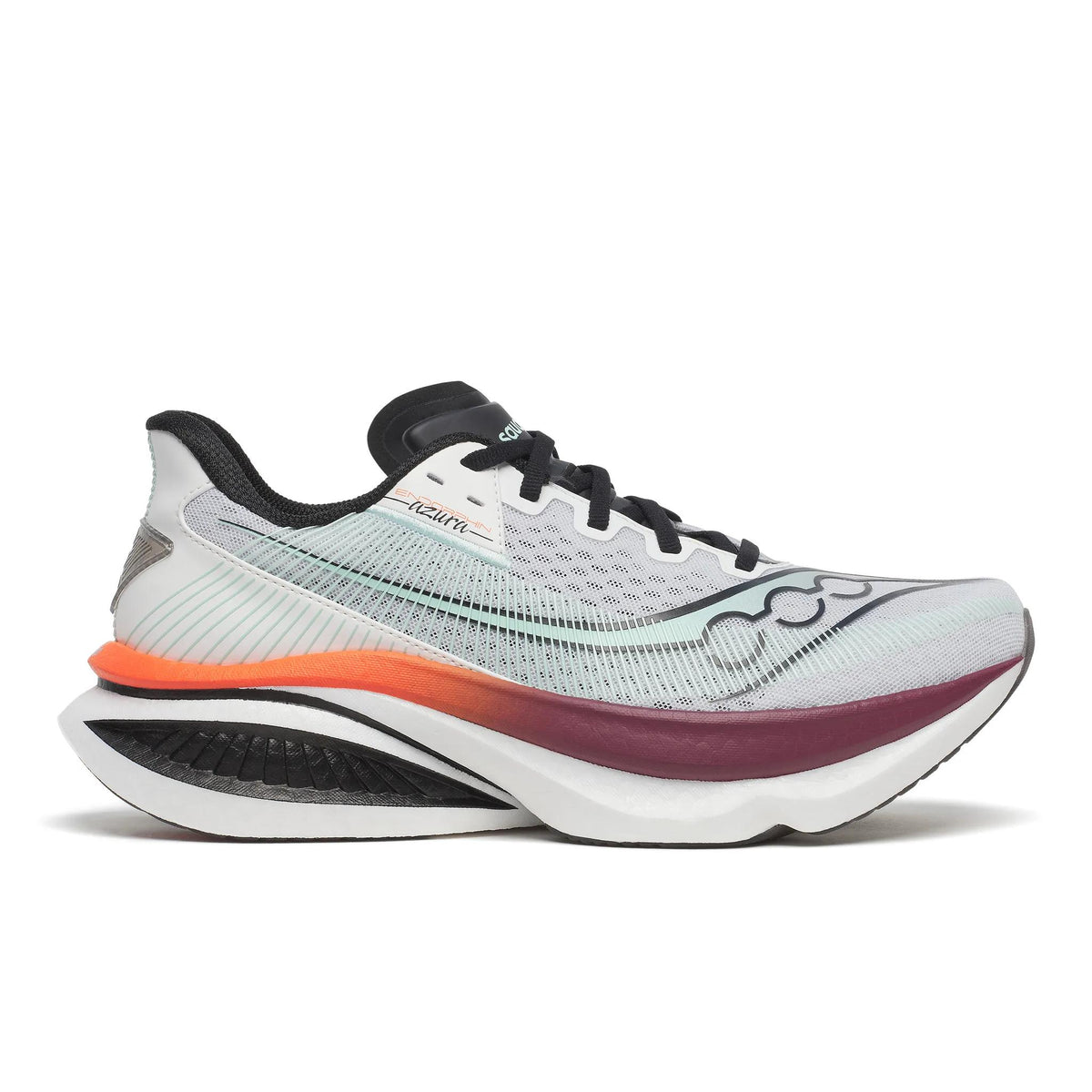 Saucony Men's Endorphin Azura 172 White/Crimson lateral