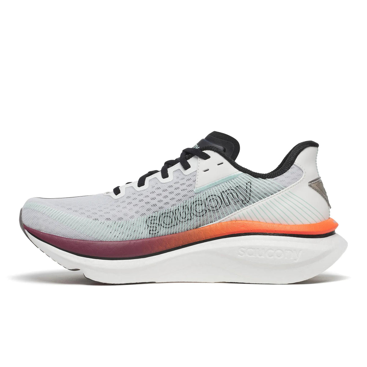Saucony Men's Endorphin Azura 172 White/Crimson medial