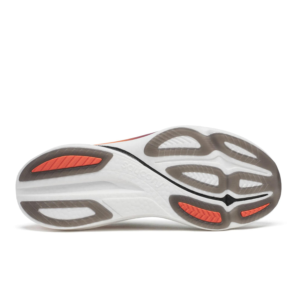 Saucony Men's Endorphin Azura 172 White/Crimson outsole