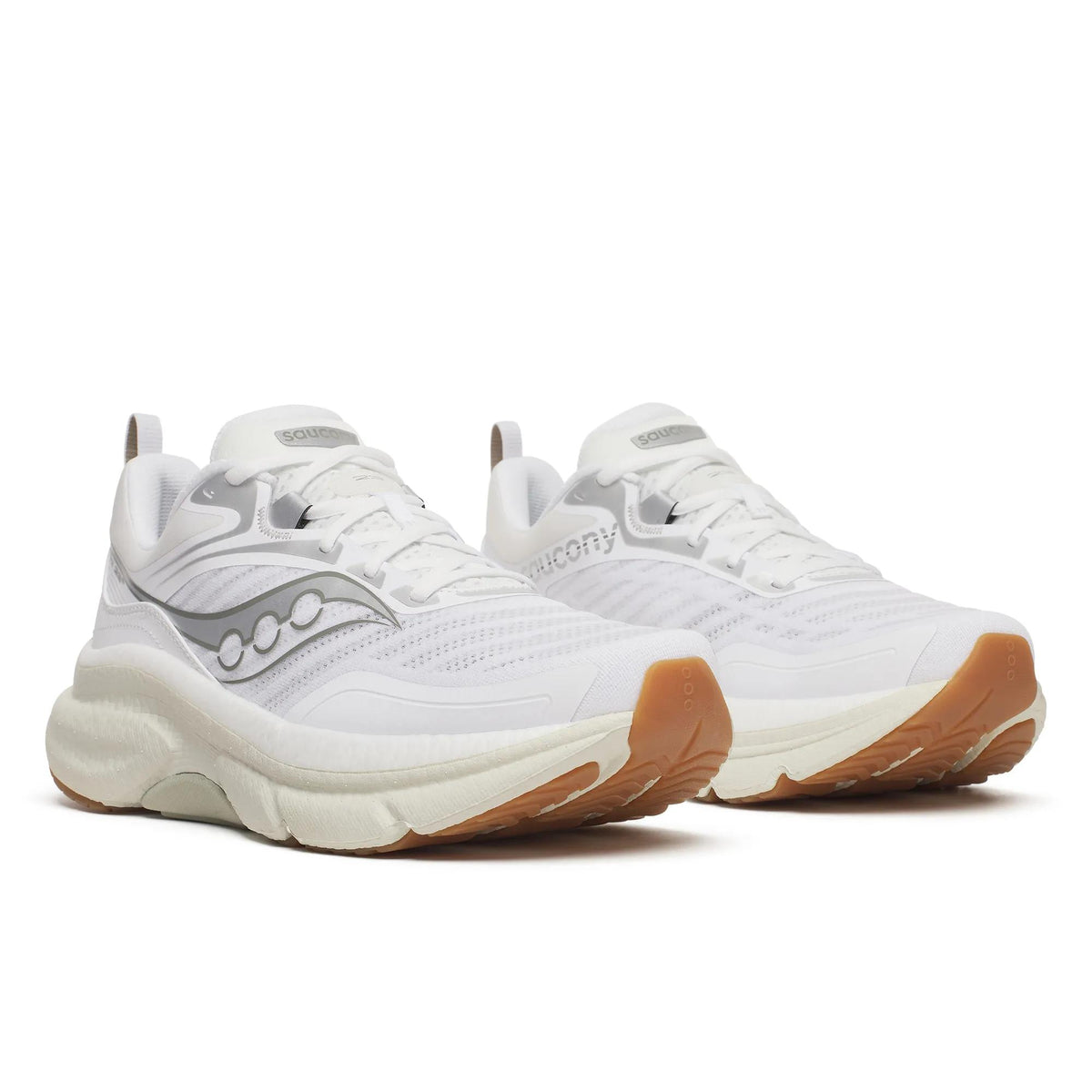 Saucony Men's Omni ST 23 103 White/Birch pair angle