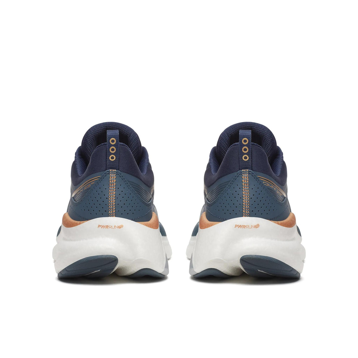 Saucony Men's Omni ST 23 132 Dusk/Navy heel