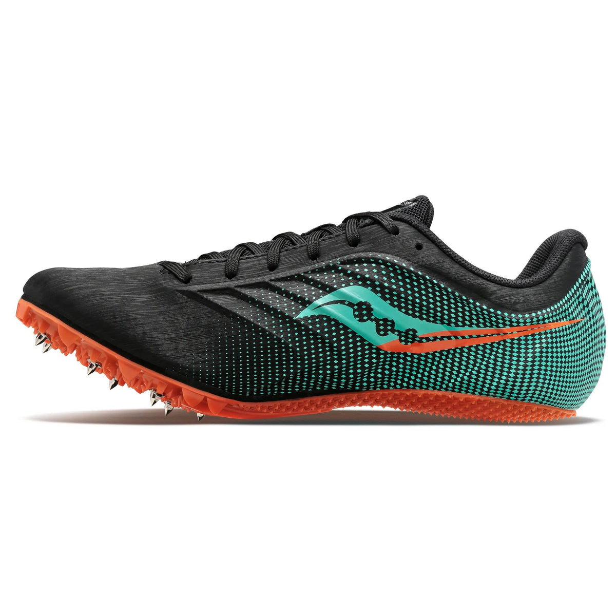 Saucony Men's Spitfire 5 26 Black pair angle