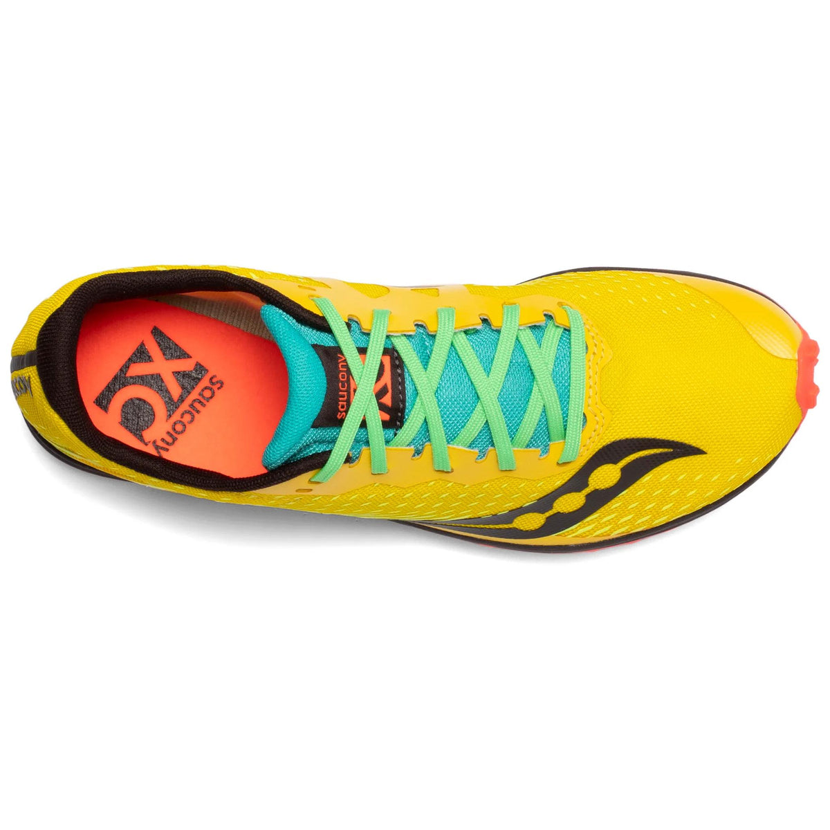 Saucony Men's Kilkenny XC 8 10 Yellow Mutant medial