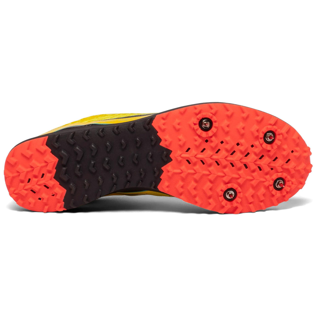 Saucony Men's Kilkenny XC 8 10 Yellow Mutant heel