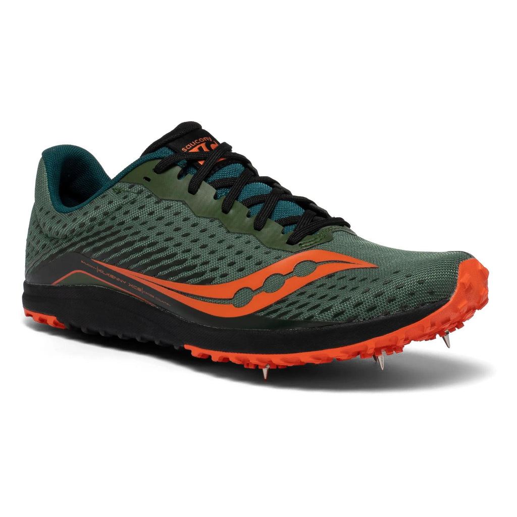Saucony Men's Kilkenny XC 8 20 Green/Orange top