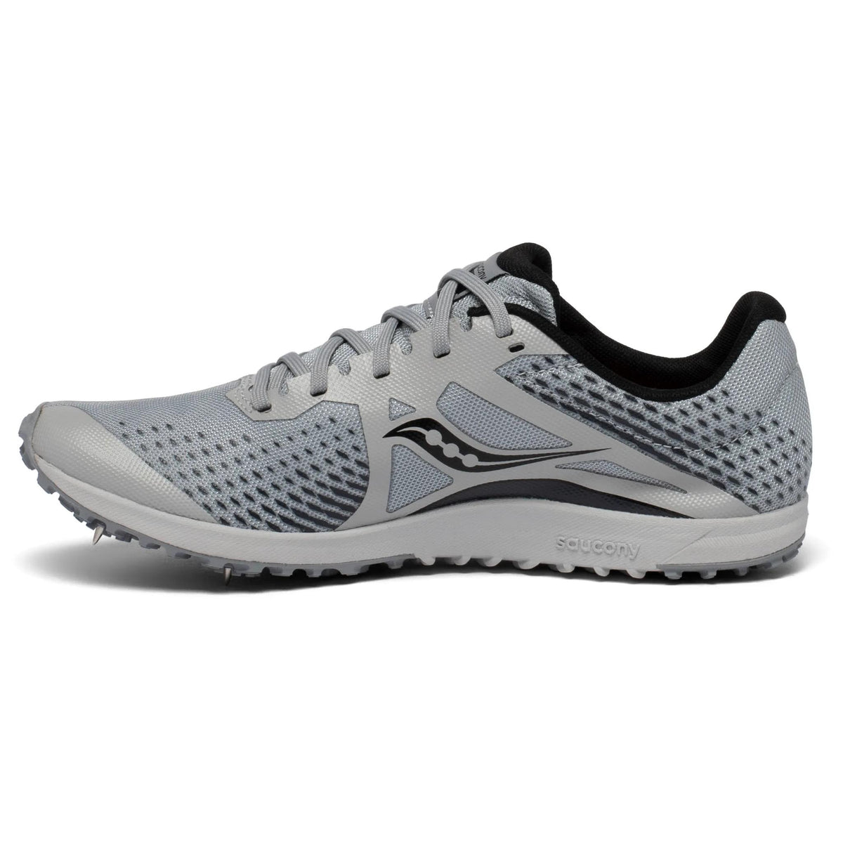Saucony Men's Kilkenny XC 8 40 Gray/Black pair angle