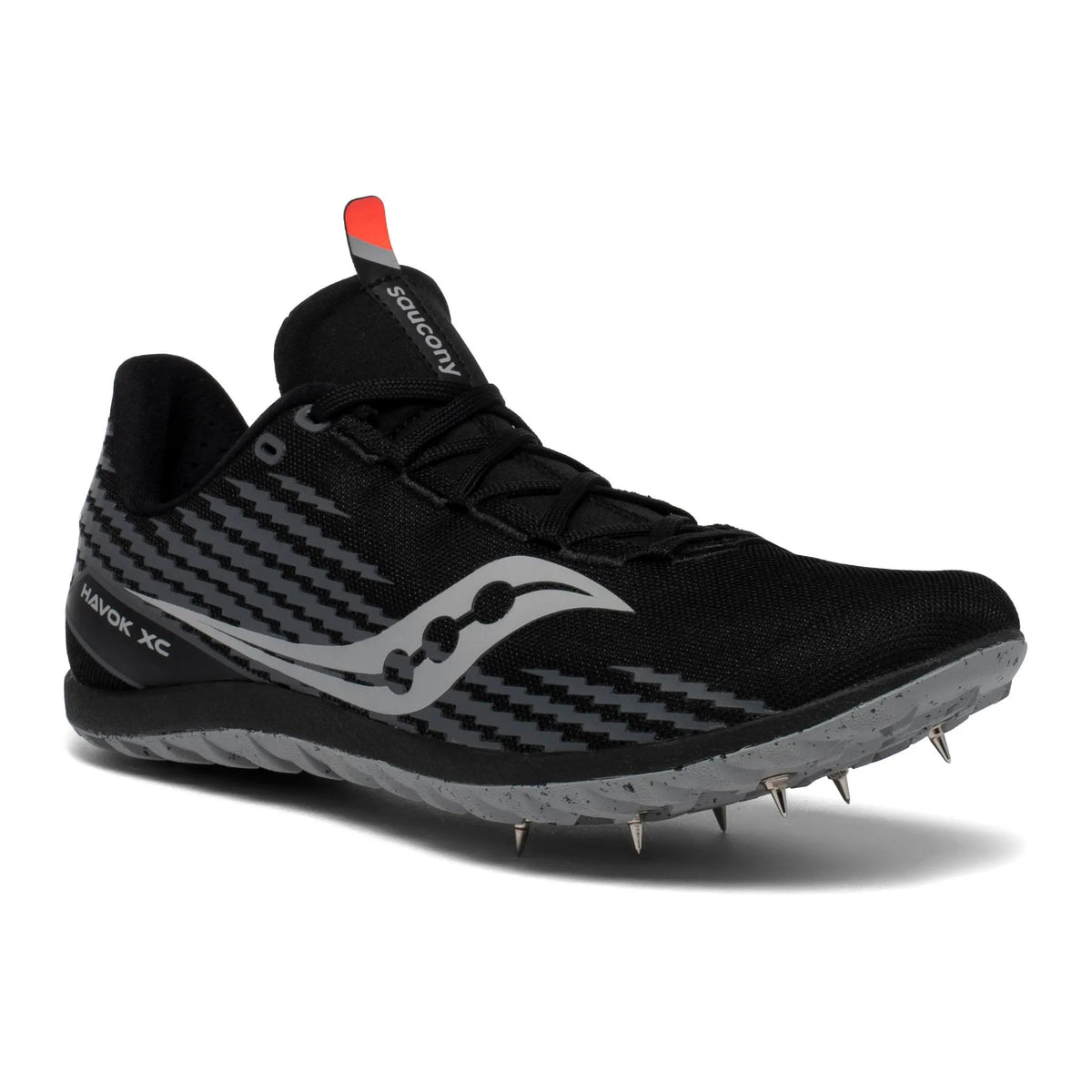 Saucony Men's Havok XC 3 40 Black/Gray top