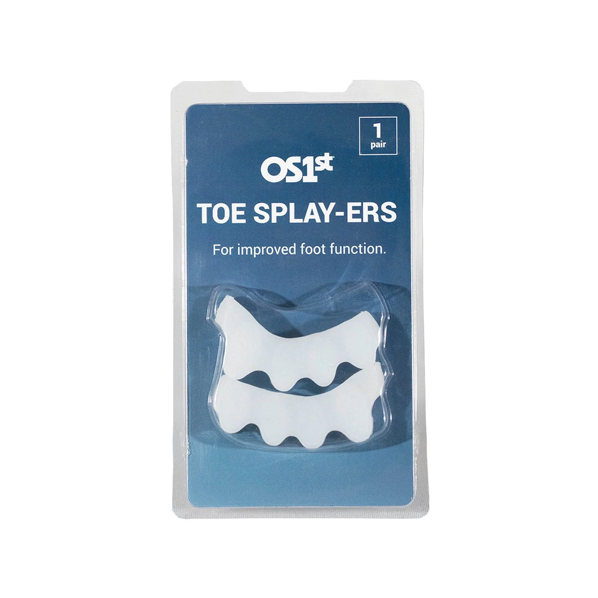 OS1ST Toe Splay-er SIL001 pair angle