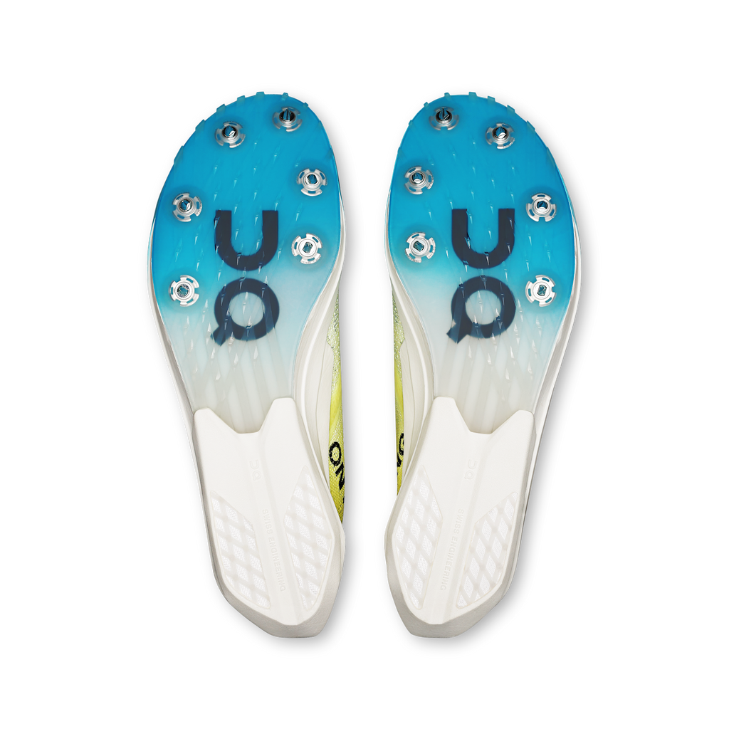 Women's Cloudspike Citius 2 3003 Limelight/White medial
