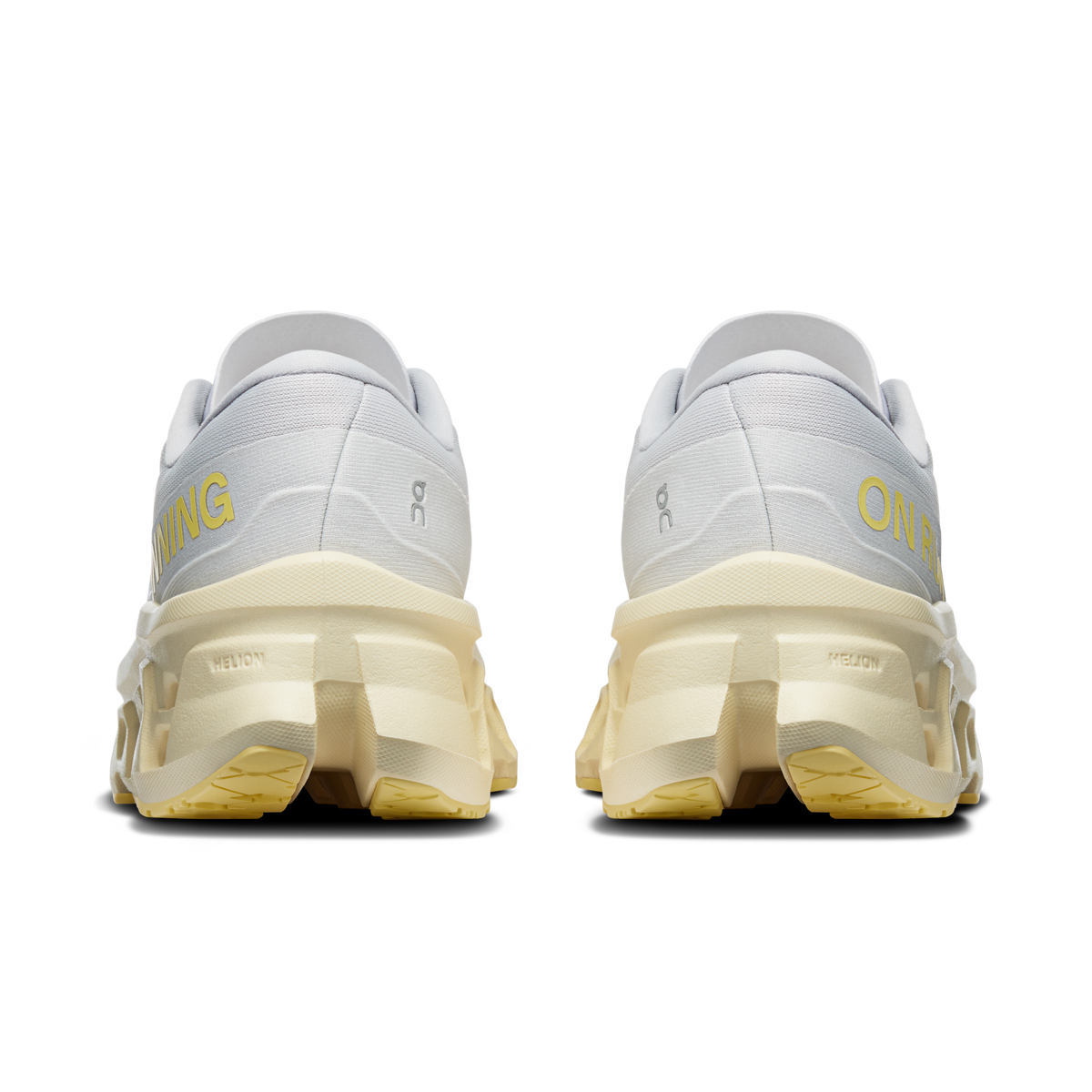 On Running Women's Cloudmonster 3 5259 Glacier/Pollen heel