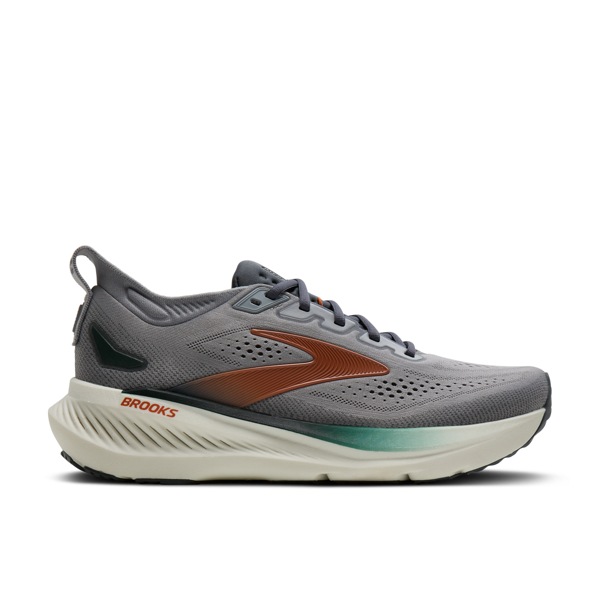 Brooks Men's Glycerin 23 050 Weathervane/BombayBrown/Clear lateral