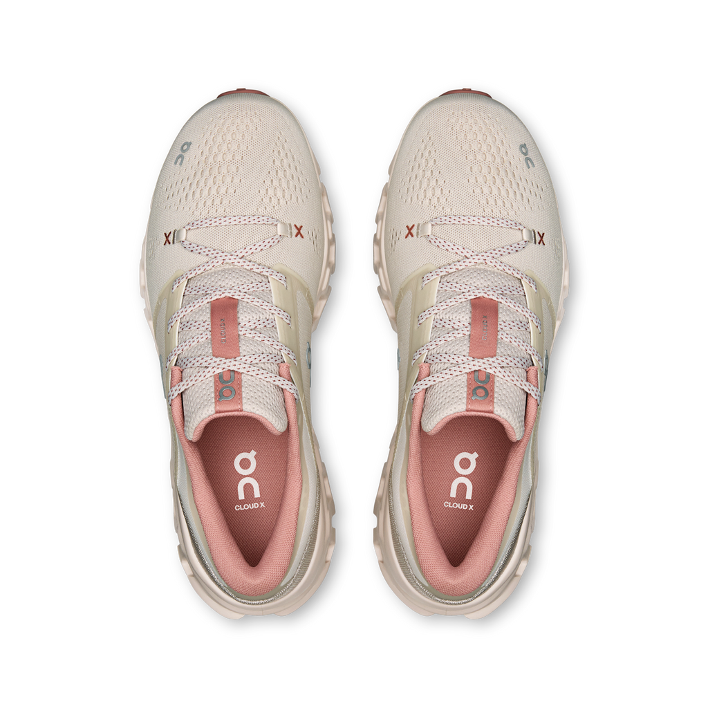 On Running Women's Cloud X 5 6221 Pearl/Oyster top