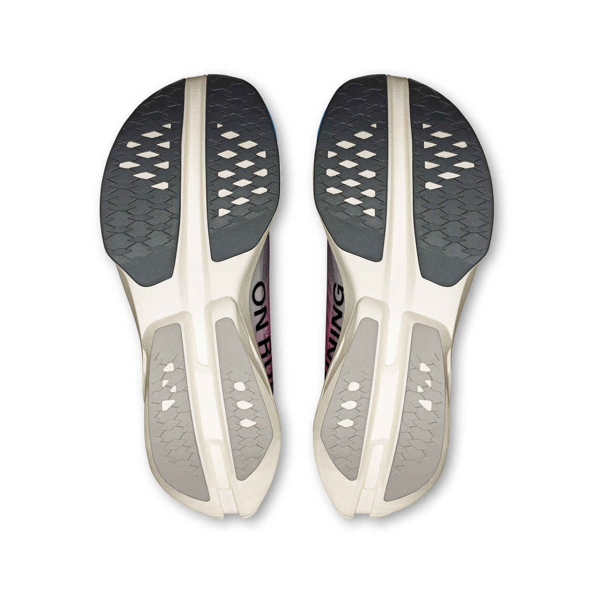 On Running Women's Cloudboom Strike 3195 White/Horizon outsole
