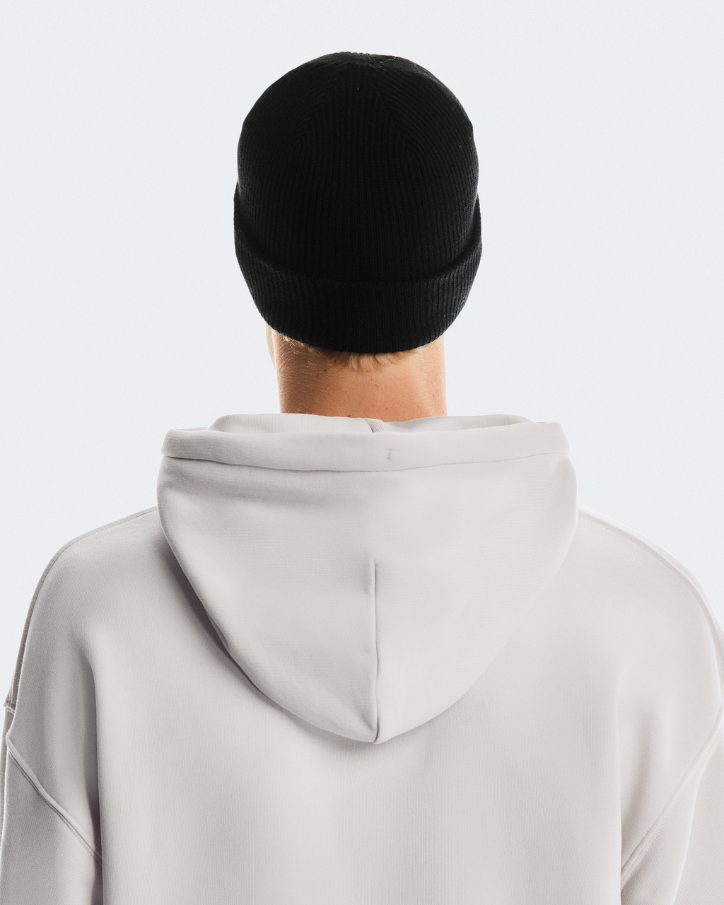 On Running Merino Beanie Black heel