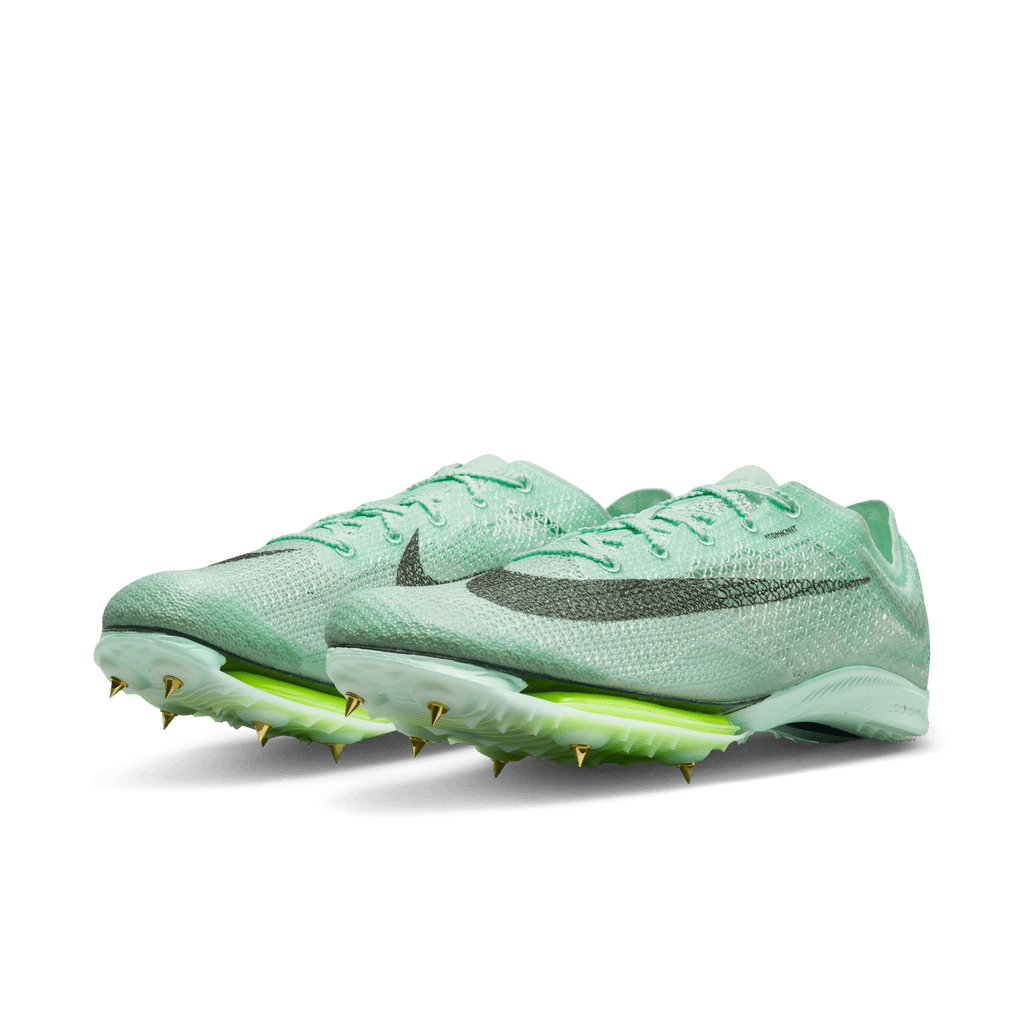 Nike Air Zoom Victory 300 MINT/VOLT pair angle
