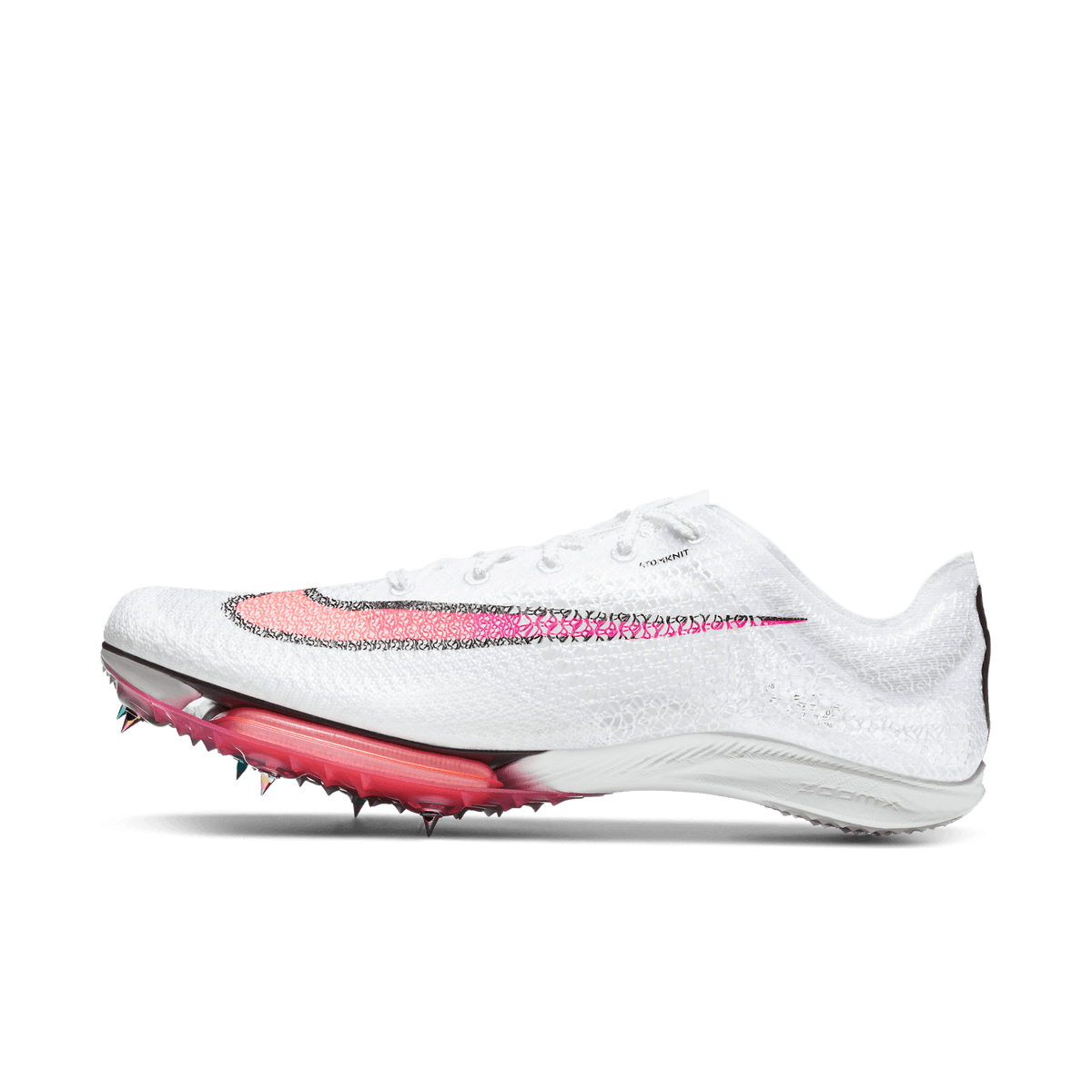 Nike Air Zoom Victory 100 white/red/yellow lateral