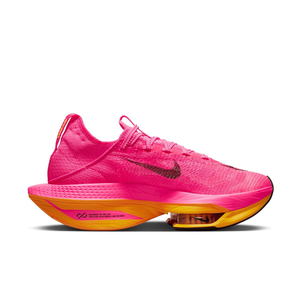 Nike Women's AlphaFly Next% 2 600 Pink/Orange medial