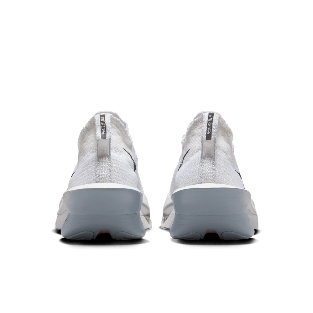 Nike Men's Air Zoom Alphafly Next% 3 101 White/GridironPurePlatinum heel