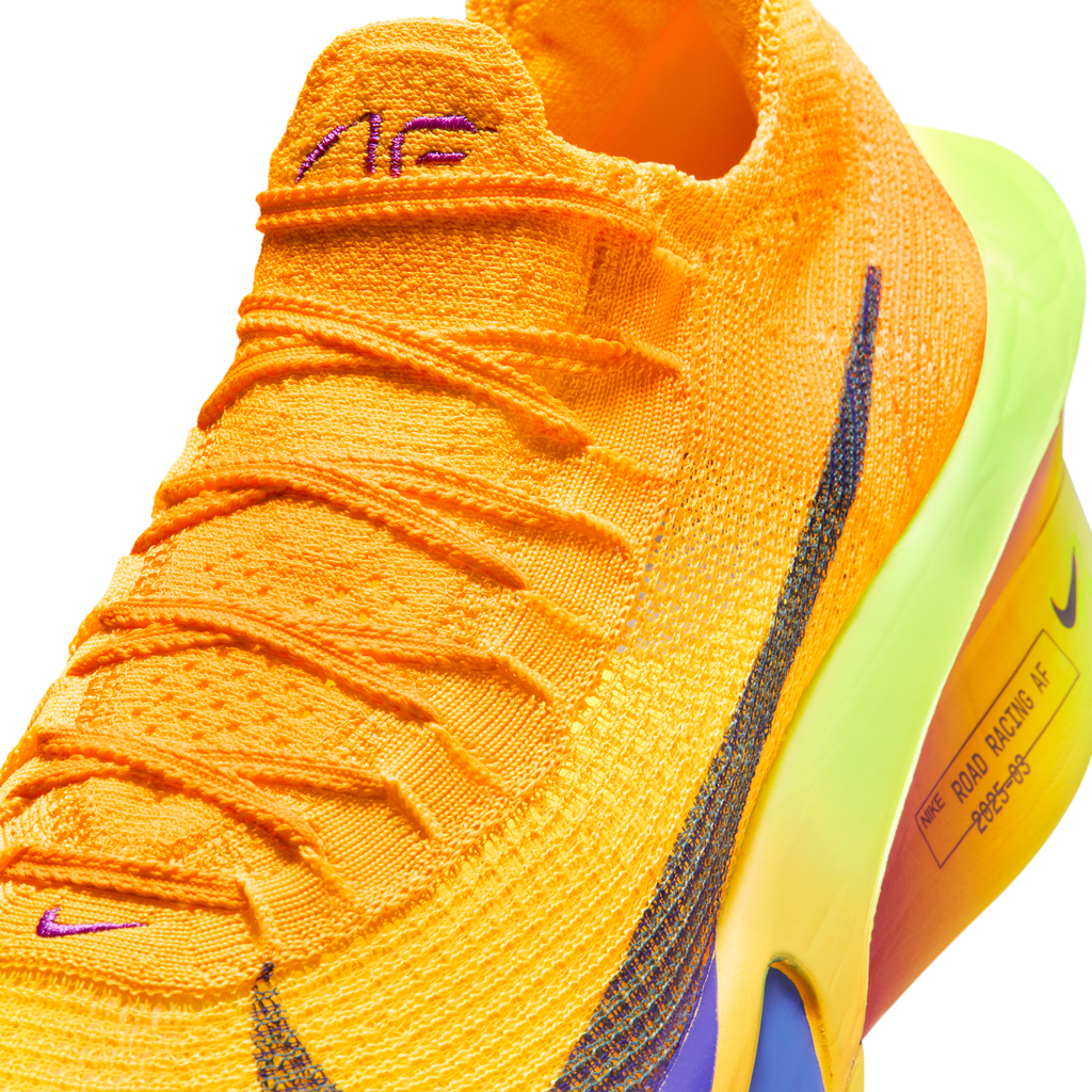 Nike Men's Air Zoom Alphafly Next% 3 800 LaserOrange/IndigoBurstCitronPulse detail