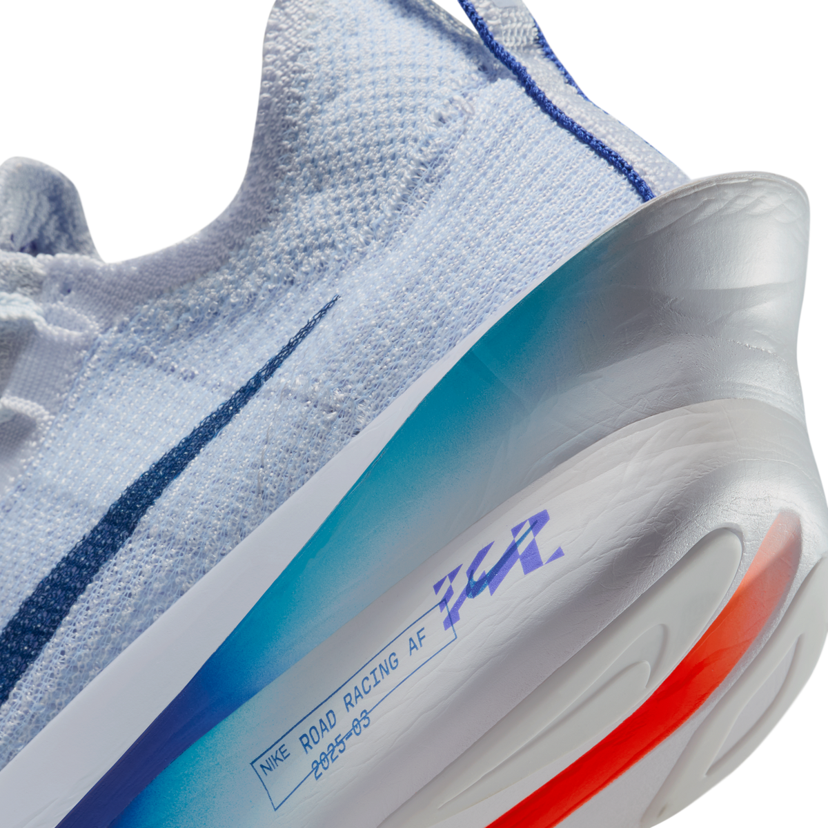 Nike Men's Air Zoom Alphafly Next% 3 001 FootballGrey/BlueVoidGhost detail 2