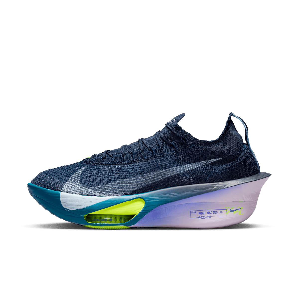 Nike Men's Air Zoom Alphafly Next% 3 401 Obsidian/WhiteDollPersianViolet lateral