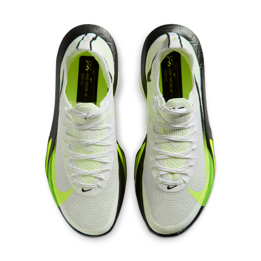 Nike Men's Air Zoom Alphafly Next% 3 100 White/BlackVoltBarelyVolt top