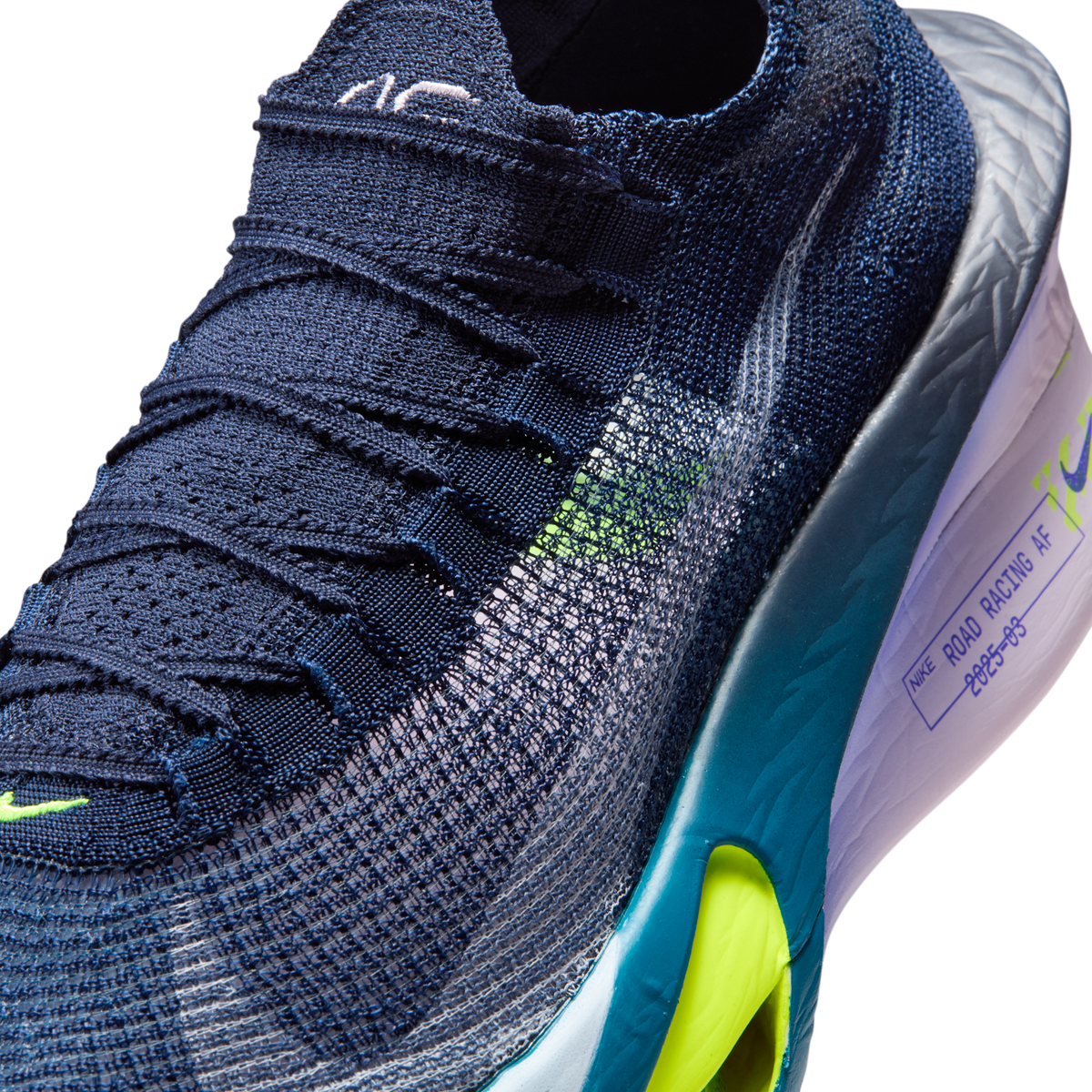 Nike Men's Air Zoom Alphafly Next% 3 401 Obsidian/WhiteDollPersianViolet detail