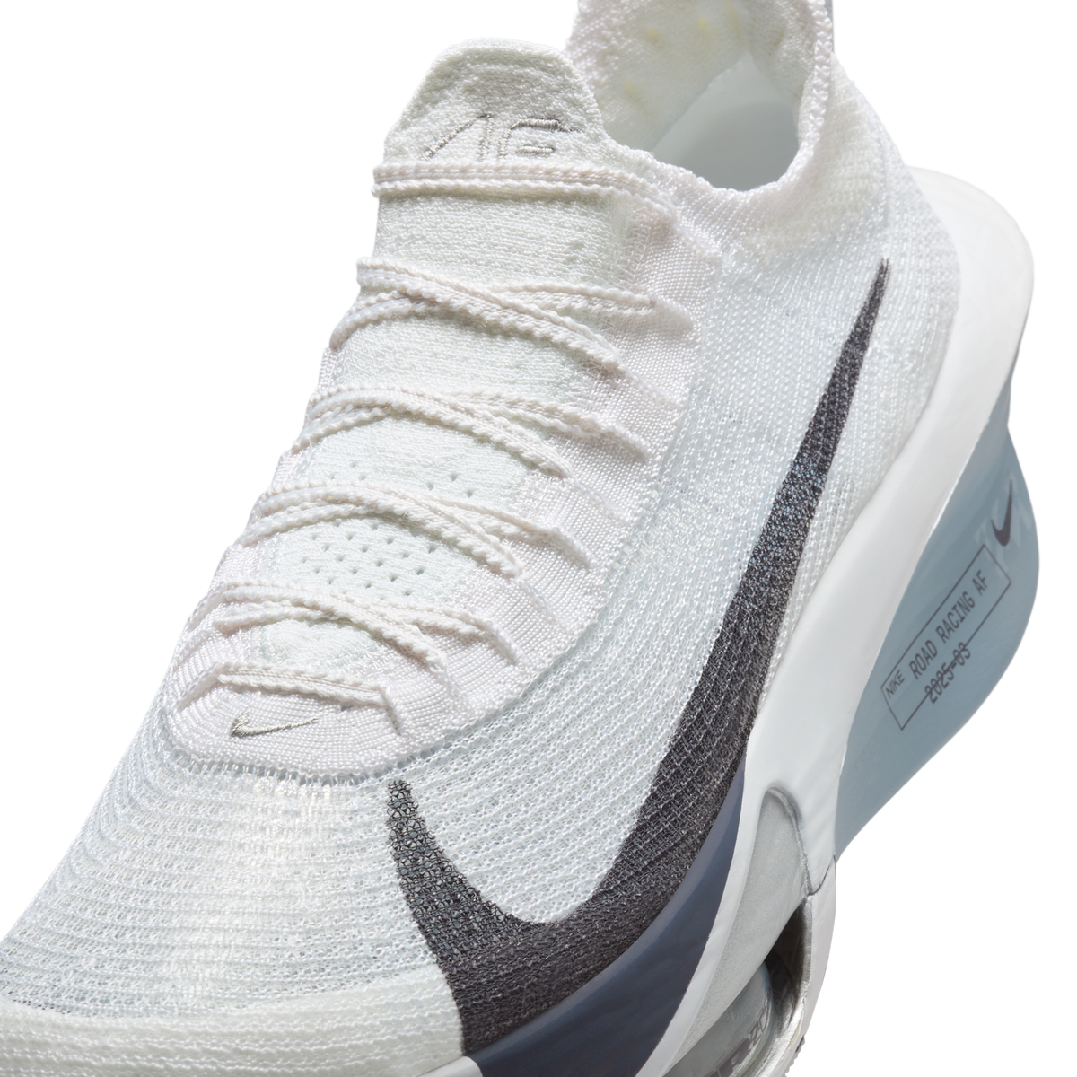 Nike Men's Air Zoom Alphafly Next% 3 101 White/GridironPurePlatinum detail
