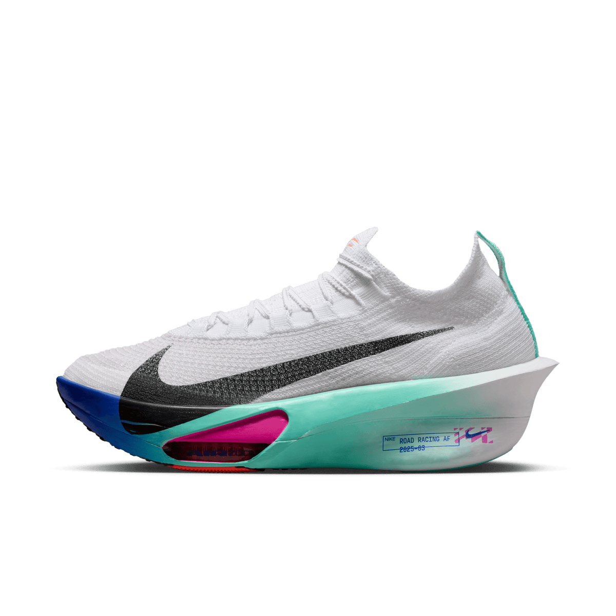 Nike Men's Air Zoom Alphafly Next% 3 104 White/BlackHyperTurqConcord lateral