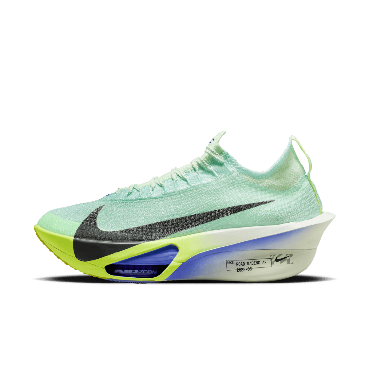 Nike Men's Air Zoom Alphafly Next% 3 300 BarelyGreen/BlackSpruceVoltTint lateral