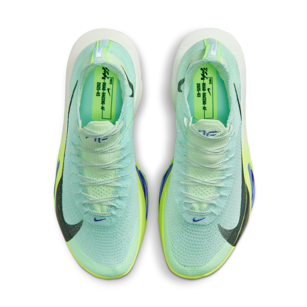 Nike Men's Air Zoom Alphafly Next% 3 300 BarelyGreen/BlackSpruceVoltTint top