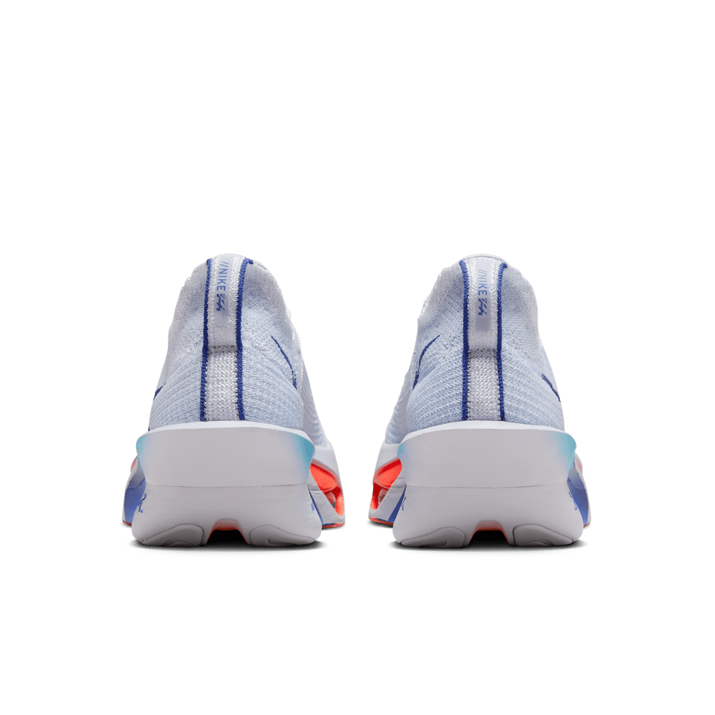 Nike Women's Air Zoom Alphafly Next% 3 001 FootballGrey/BlueVoidGhost heel