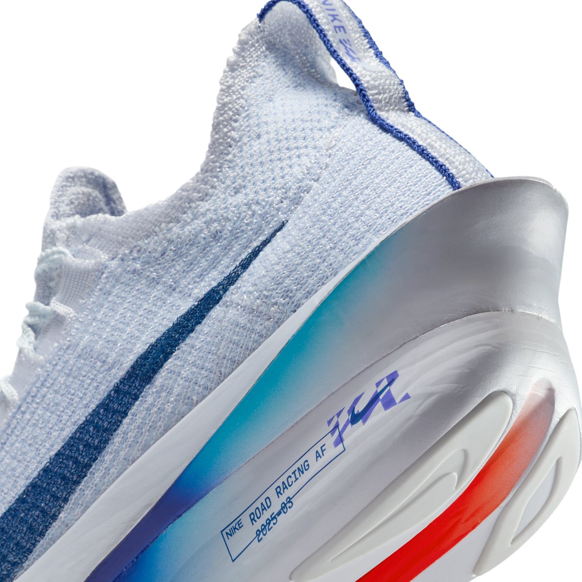 Nike Women's Air Zoom Alphafly Next% 3 001 FootballGrey/BlueVoidGhost detail 2