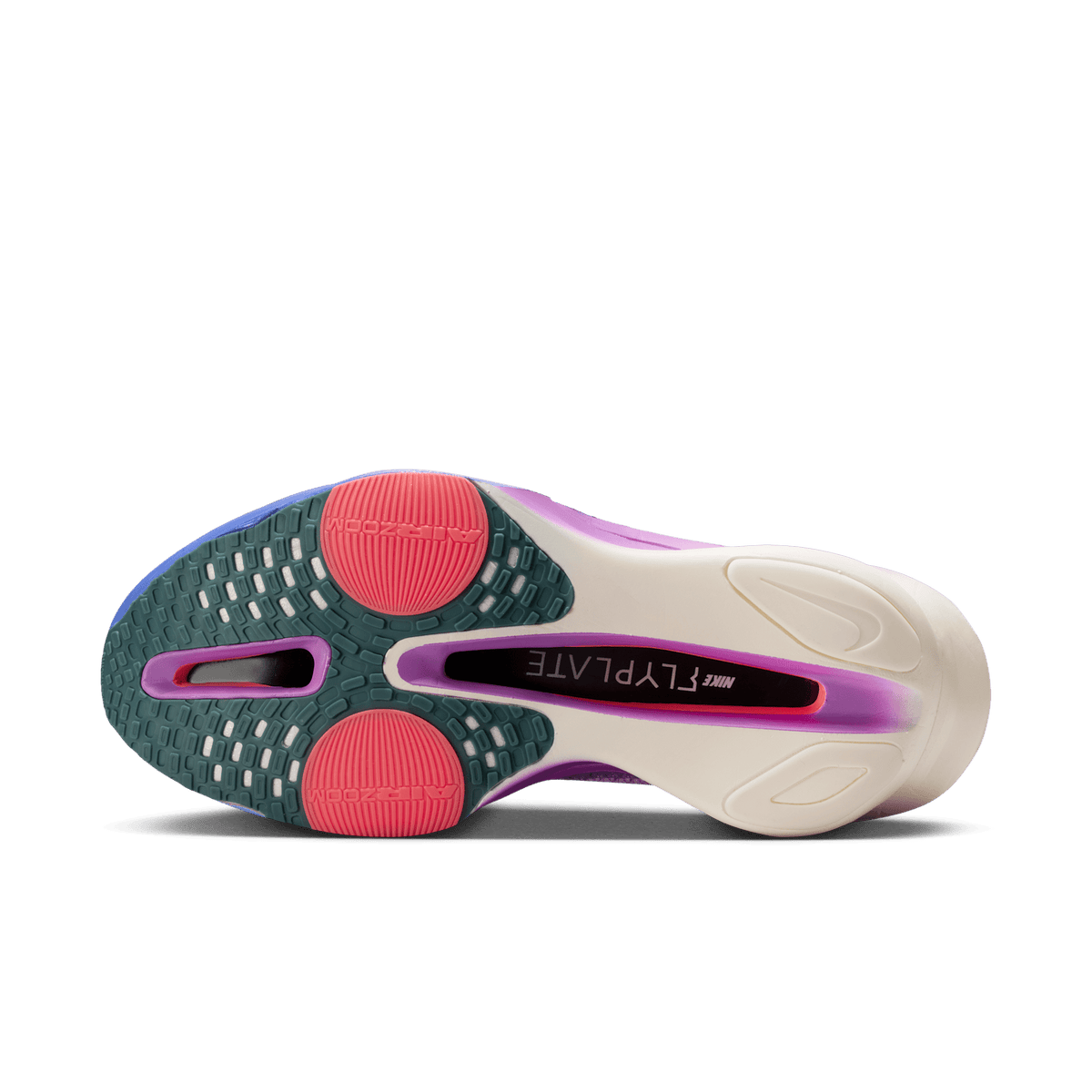 Nike Women's Air Zoom Alphafly Next% 3 500 FuchsiaGlow/PurpleDynasty outsole