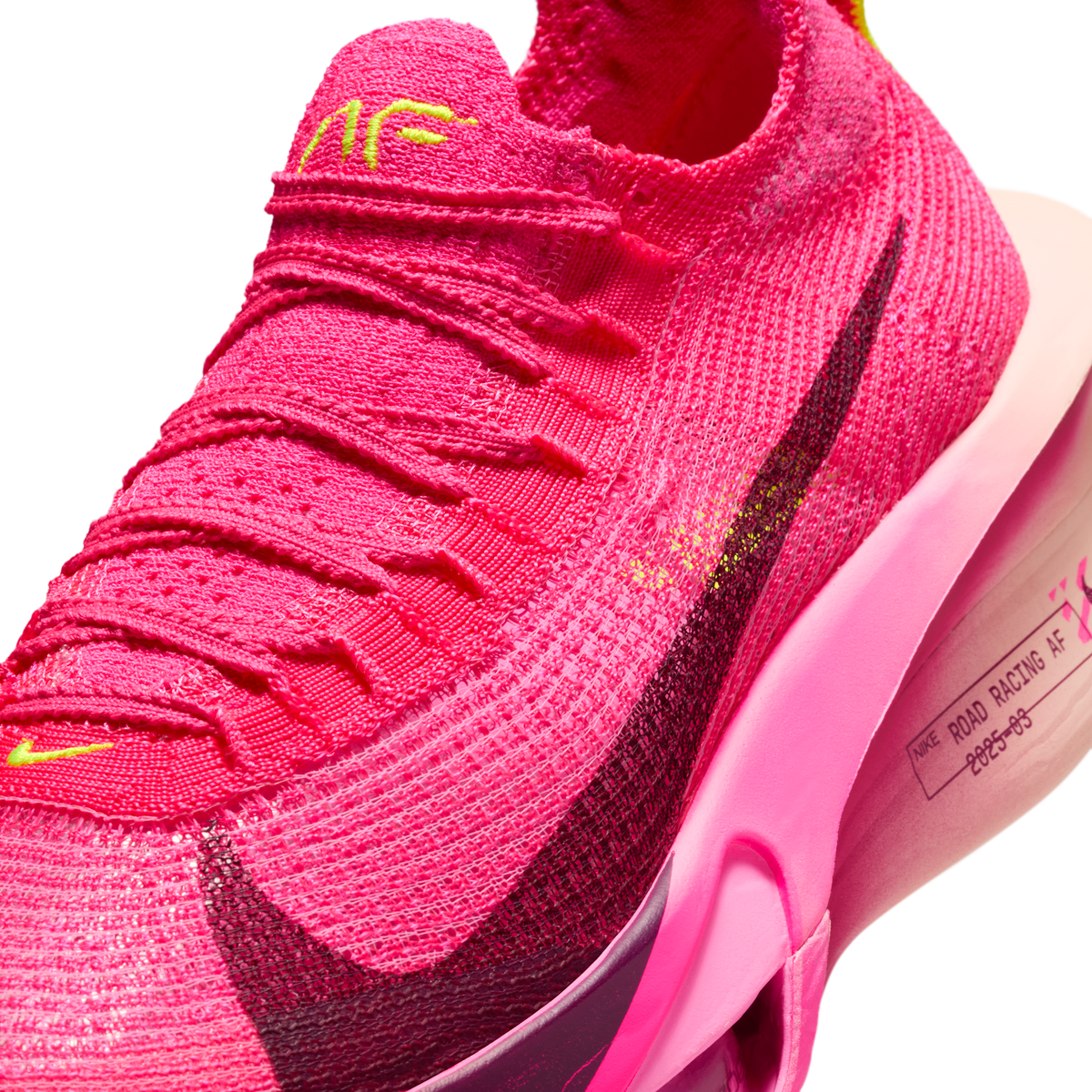 Nike Women's Air Zoom Alphafly Next% 3 601 Hyper Pink/bordeauxcrimson Tint detail