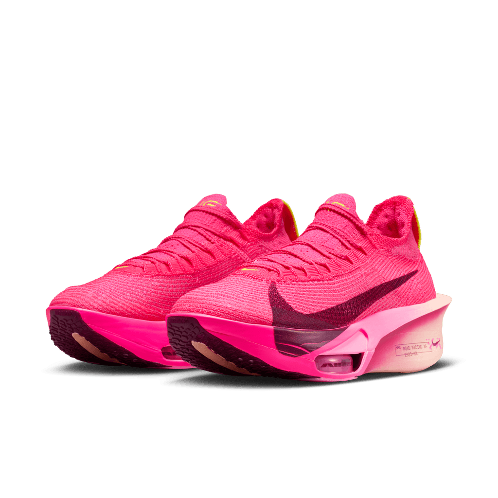Nike Women's Air Zoom Alphafly Next% 3 601 Hyper Pink/bordeauxcrimson Tint pair angle