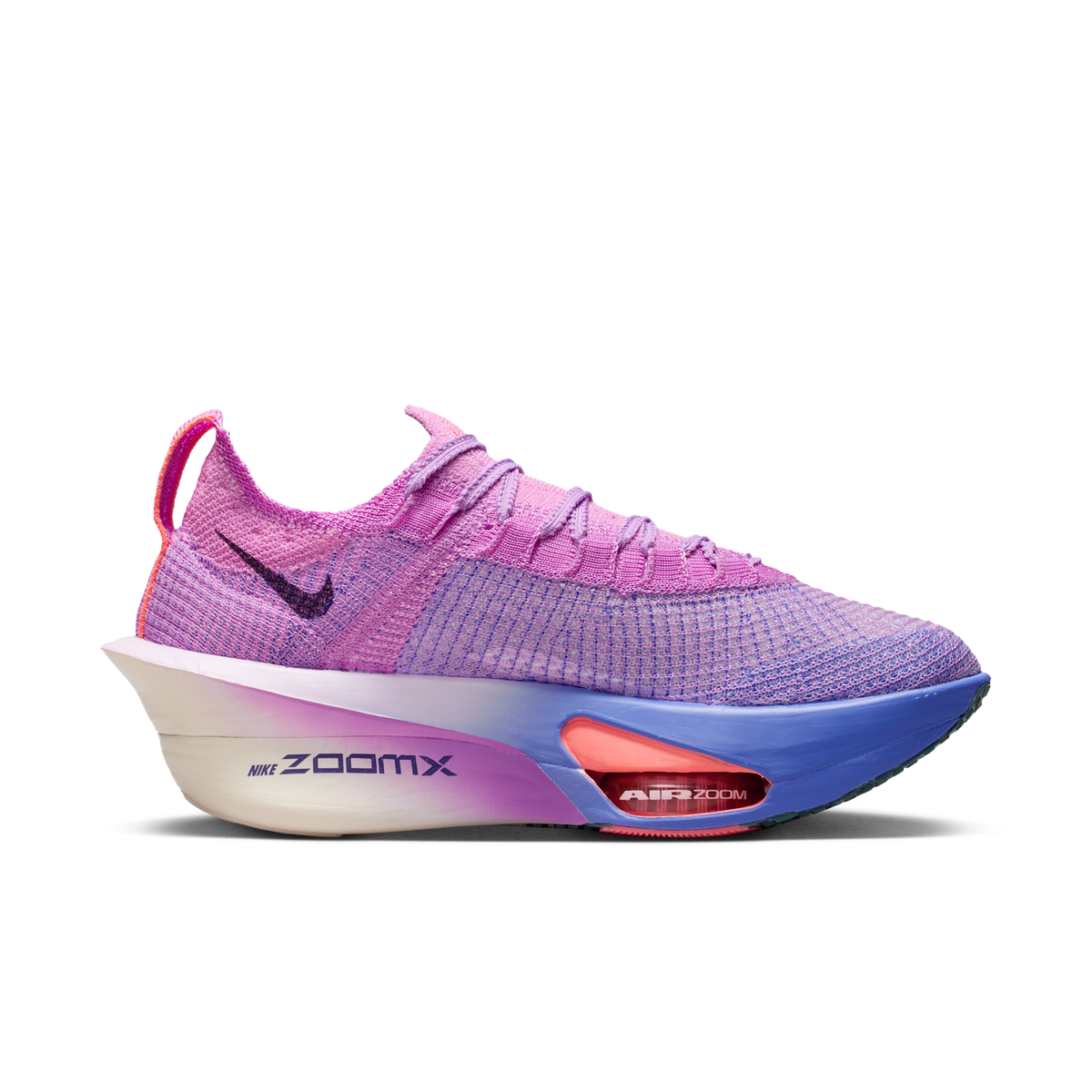 Nike Women's Air Zoom Alphafly Next% 3 500 FuchsiaGlow/PurpleDynasty medial