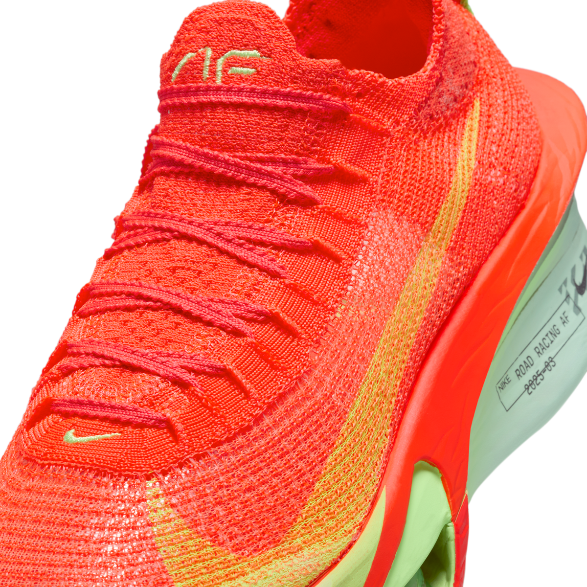 Nike Women's Air Zoom Alphafly Next% 3 600 Team Red/barely Greenbright Crimson detail