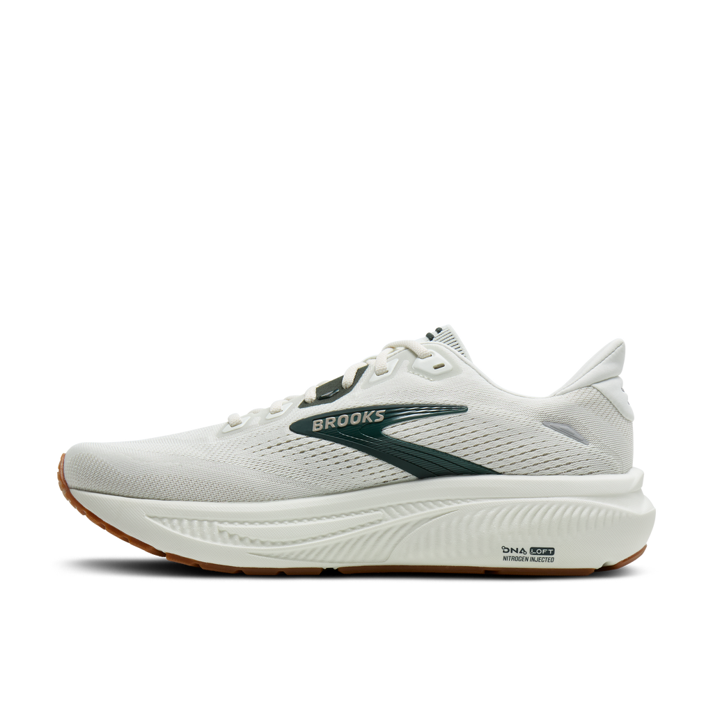 Brooks Men's Ghost 18 069 Grey/Spruce/Tan medial