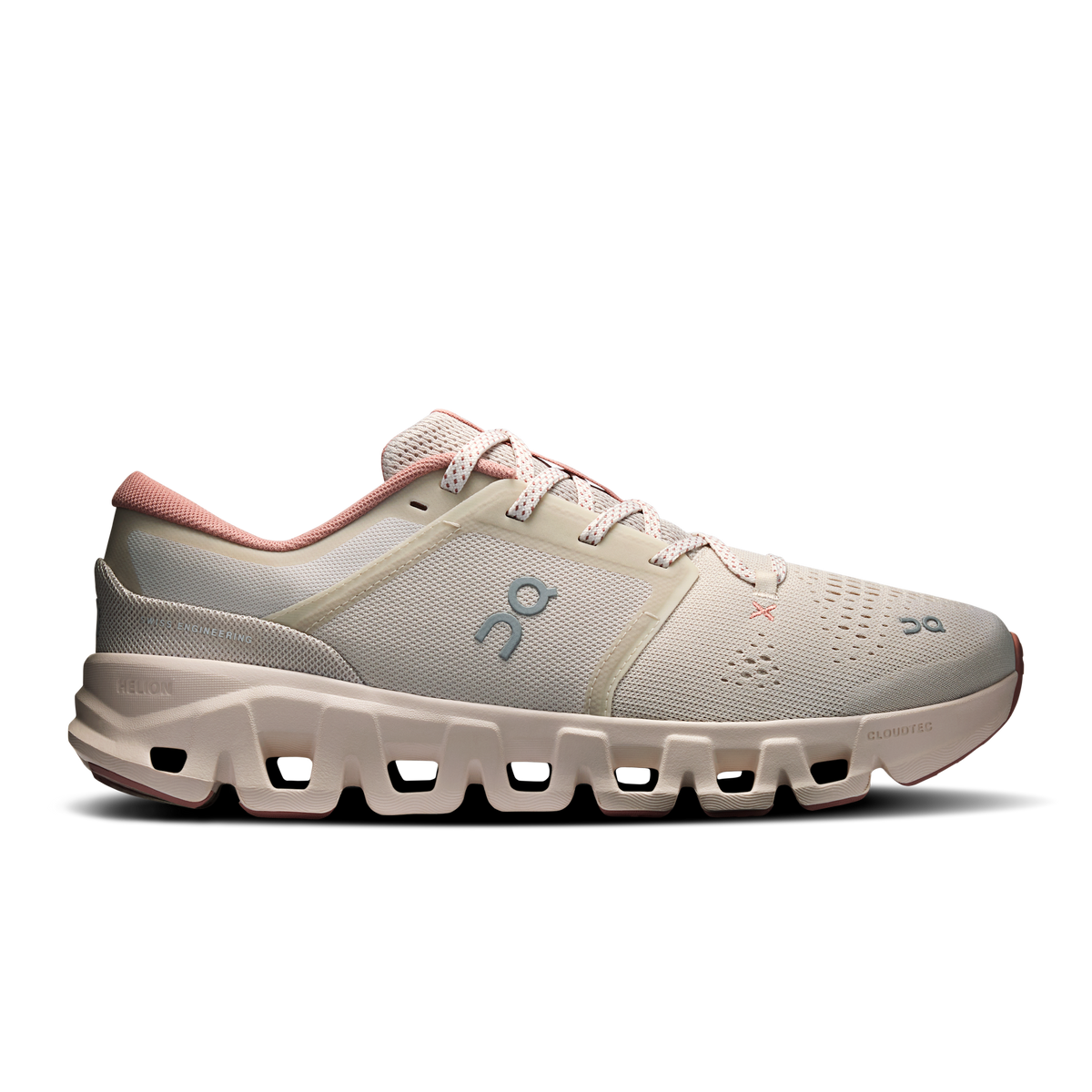 On Running Women's Cloud X 5 6221 Pearl/Oyster lateral