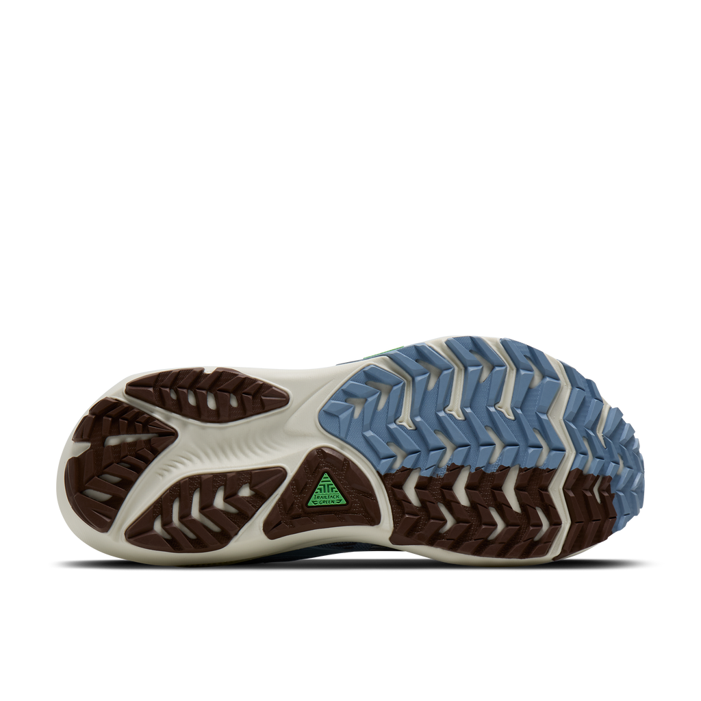 Brooks Women's Ghost Trail 454 Blue/Blue/Brown outsole