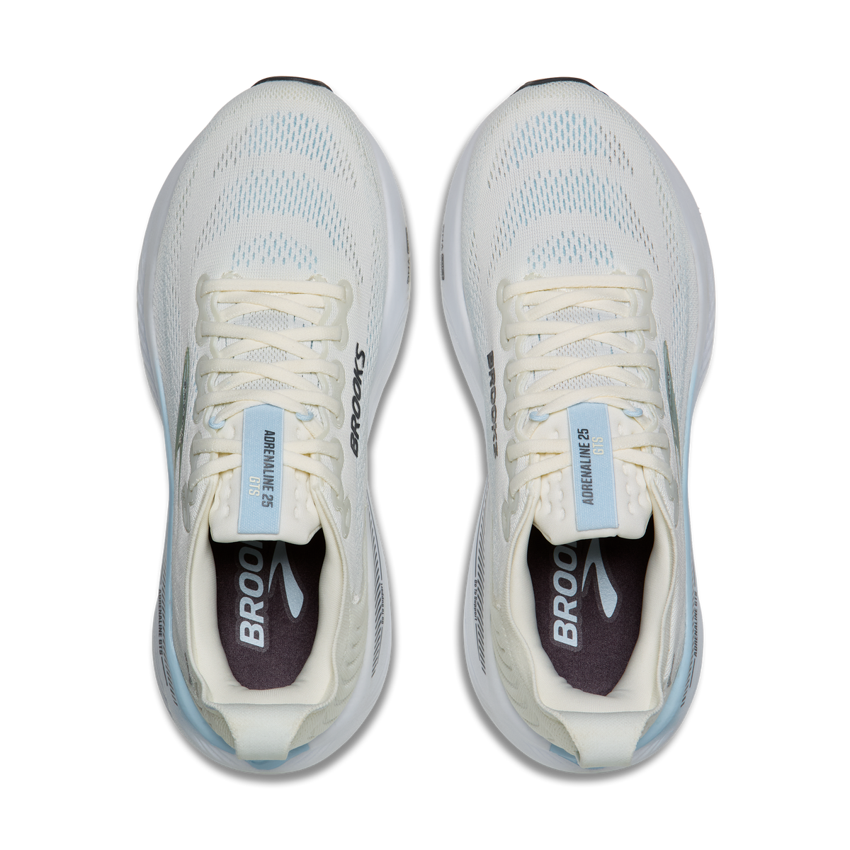 Brooks Women's Adrenaline GTS 25 120 StarWhite/Nantucket/Chrome top
