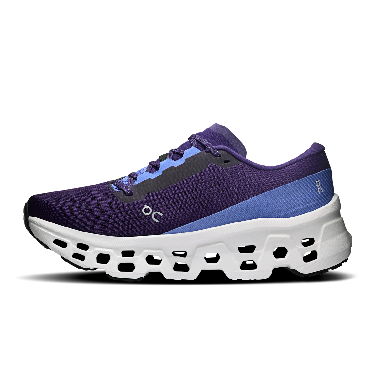 On Running Women's Cloudmonster 3 4888 Nebula/Ivory medial