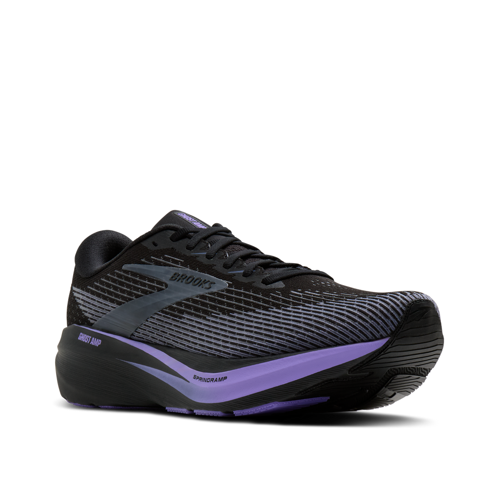 Men's Ghost Amp 034 Black/Grey/PurpleHebe pair angle