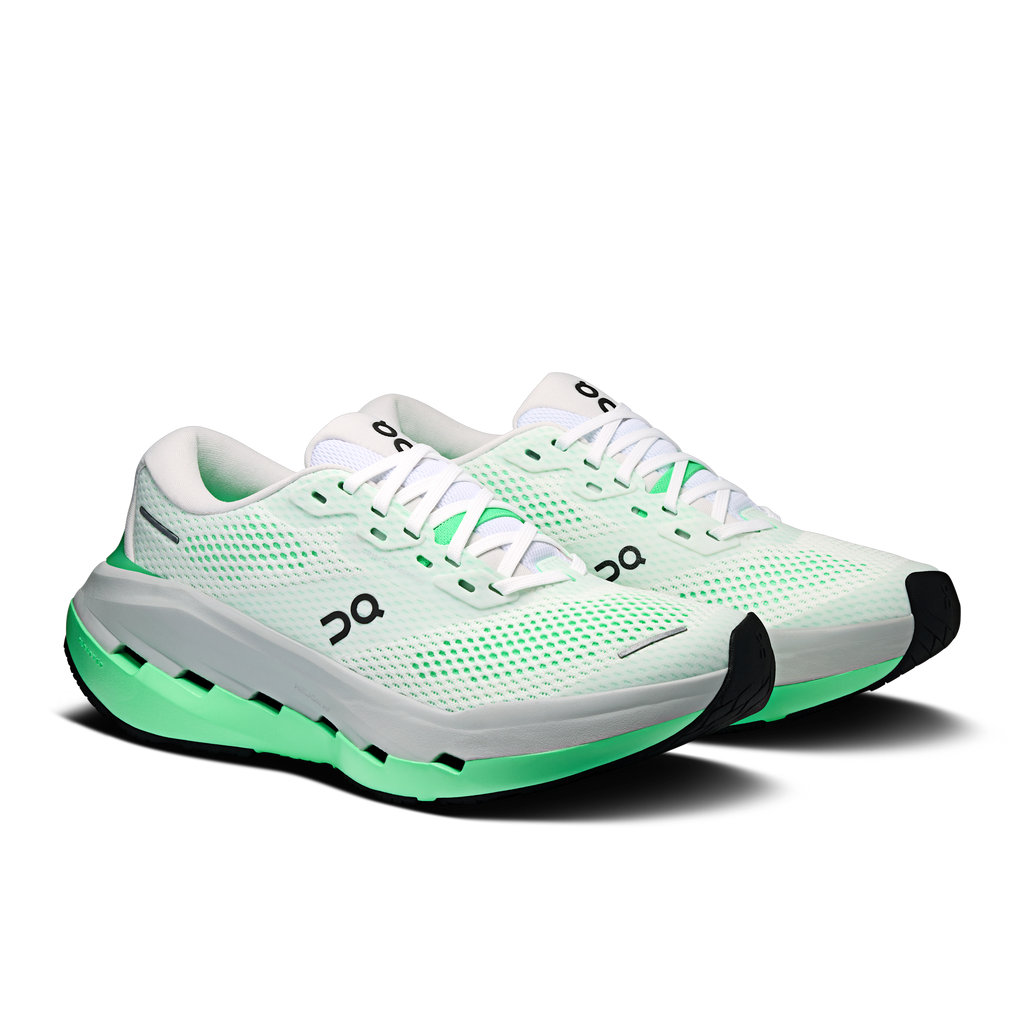 On Running Women's Cloudrunner 3 Max 5363 White/Verdite pair angle