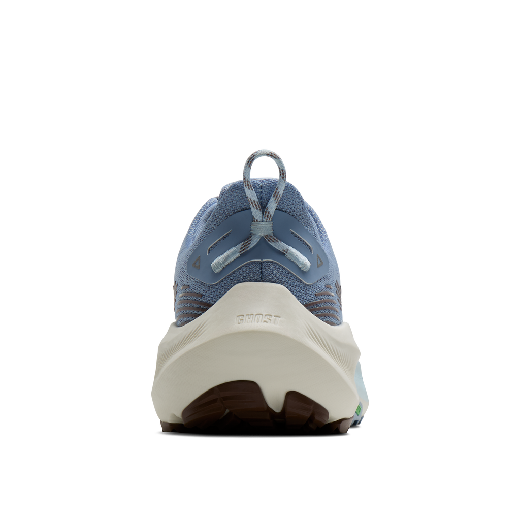 Brooks Women's Ghost Trail 454 Blue/Blue/Brown heel
