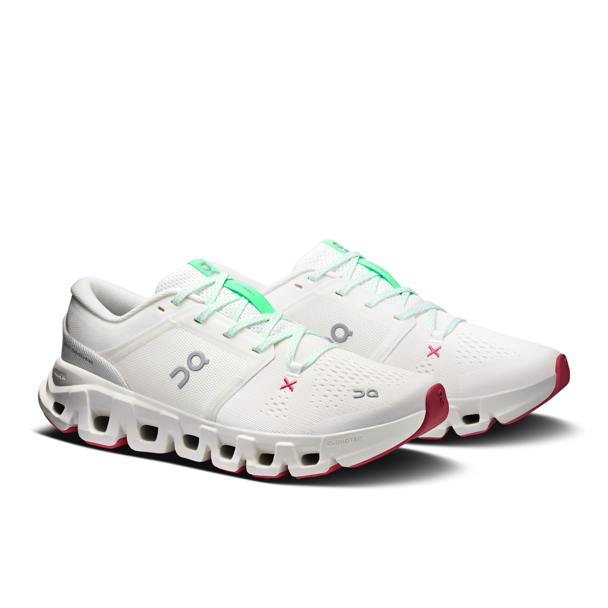 On Running Women's Cloud X 5 0969 Ivory/Ice pair angle