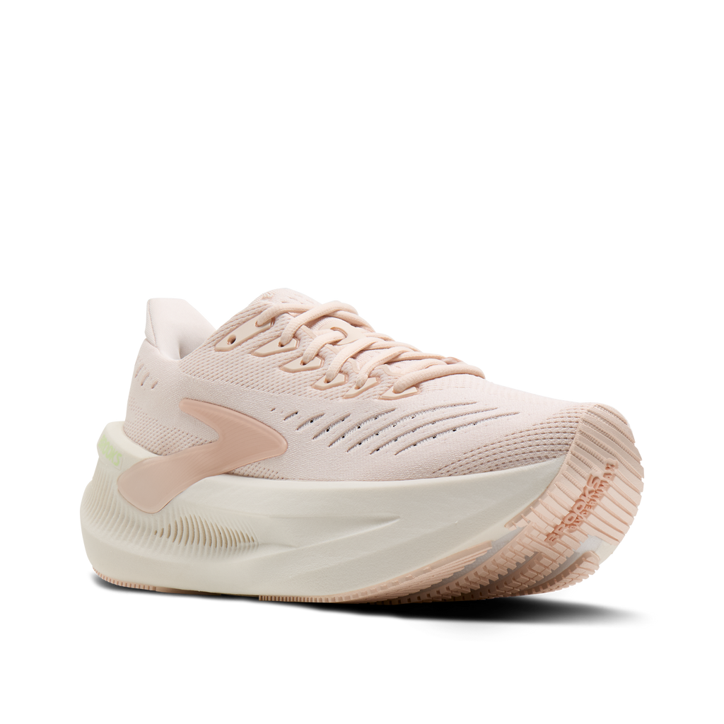 Brooks Women's Glycerin Max 2 675 Morganite/ParadiseGreen/Clear pair angle